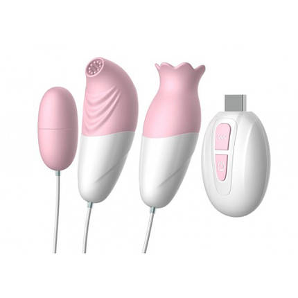 Виброяйцо 3 IN 1 Love eggs suits, фото 1