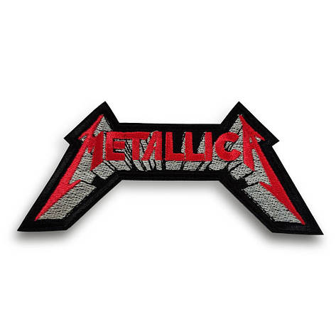Нашивка METALLICA 11 об'ємне лого, фото 1