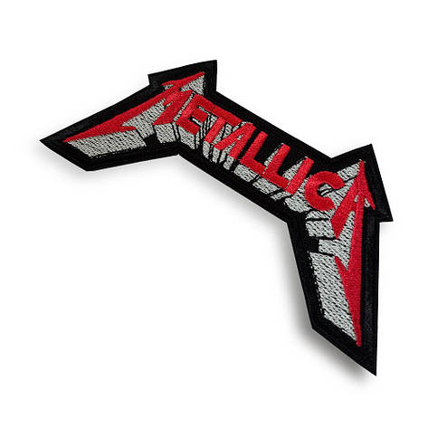 Нашивка METALLICA 11 об'ємне лого, фото 3