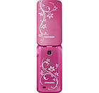 Samsung C3520 Pink La Fleur кнопковий мобільний телефон розкладачка 800 мАг, фото 10