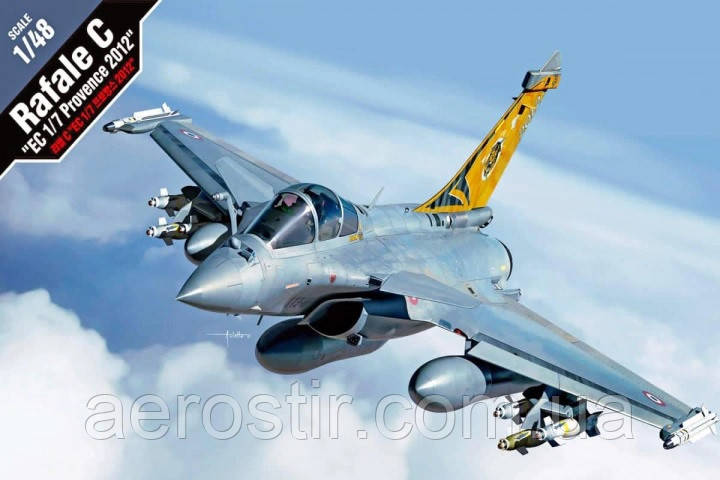 Rafale C `EC 1/7 Provence 2012' 1/48 Academy 12346