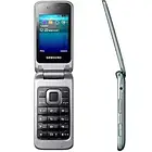 Samsung C3520 Silver кнопковий мобільний телефон розкладачка 800 мАг, фото 6