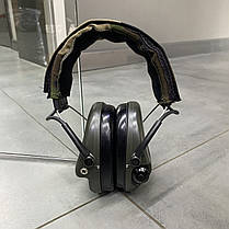 Тактичні активні навушники Sordin Supreme Pro X для стрільби з шумозаглушенням, Олива, 75302-X-S, фото 3