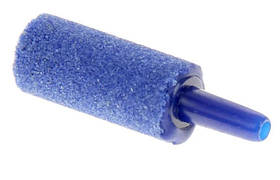 Розпилювач для акваріума AS-1011 мінеральний циліндричний синій 15 х 25 см