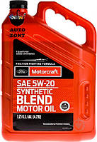 Моторное масло Ford Motorcraft Synthetic Blend 5W-20 4,730л (XO5W205Q3SP)