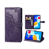 Чохол Vintage для Samsung Galaxy A55 / A556 книжка з візитницею Фіолетовий
