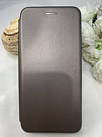 Чехол книжка Samsung Galaxy A22 4G (A225) M32 Качество! Серый цвет