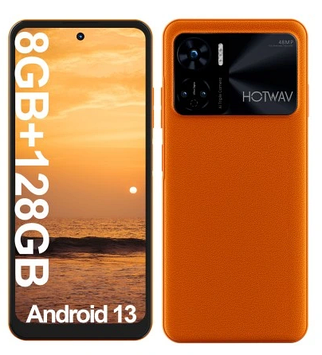 Смартфон HOTWAV Note 12 Orange 8\128GB NFC 48MP 6180mAh Android 13