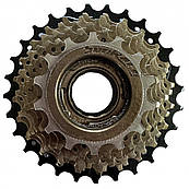 Вільнобіг SUN RACE MFM2A 7DS0 2S6 14-28T 7 шв. BROWN/BLACK Lockring Desing