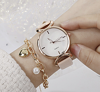 Женские часы наручные , Стильное украшение и аксессуар на руку для женщины Вместе с часами идет БРАСЛЕТ