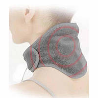 Массажер-грелка для шеи LY65 вибромассажный шарф CALM HEAT MASSAGING NECK WRAP USB