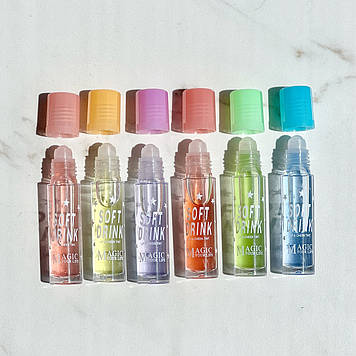 Бальзам-блиск для губ роликовий Magic