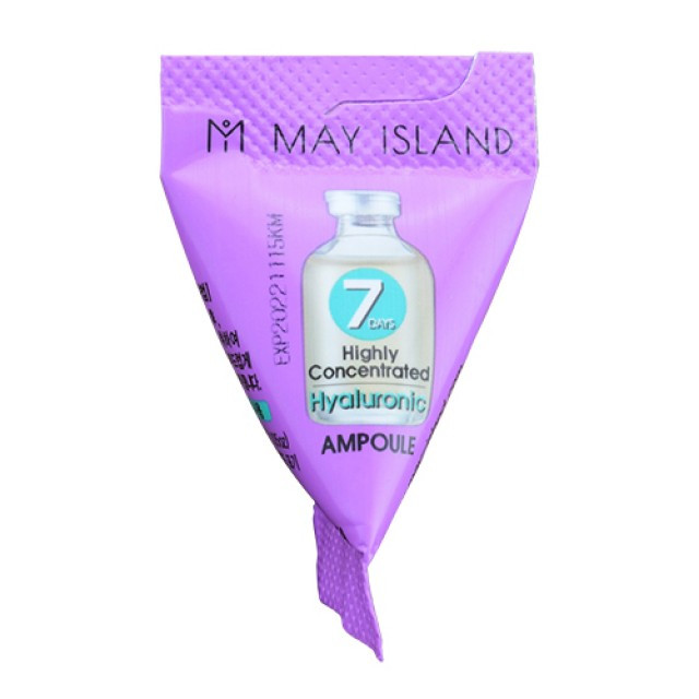 Сироватка для обличчя зволожувальна May Island 7Days Hyaluronic Ampoule з гіалуроновою кислотою 3г