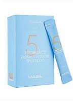 Шампунь Masil 5 для об'єму волосся з пробіотиками Probiotics Perfect Volume Shampoo