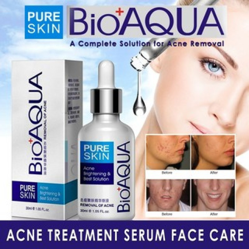 Сироватка Анті Акне BIOAQUA Pure Skin 30мл для проблемної шкіри проти акне і запалень