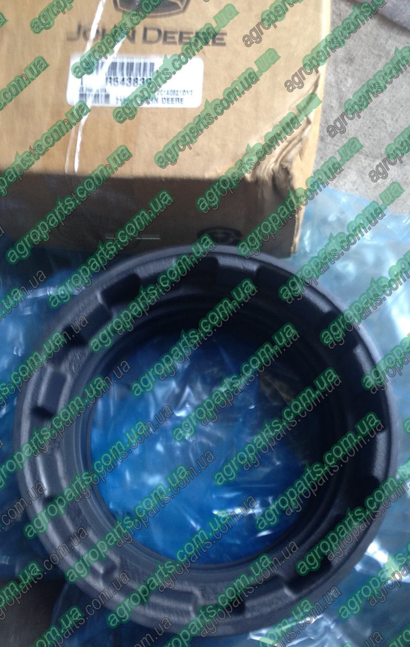 Ущільнювач R543839 поворотних цил. R196076 зап частини John Deere ILS STEERING CYLINDER GUIDE втулка r543839