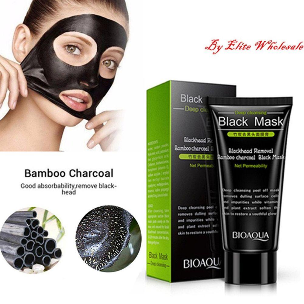 Маска-плівка чорна очищаюча Bioaqua Black Blackhead Remover Mask