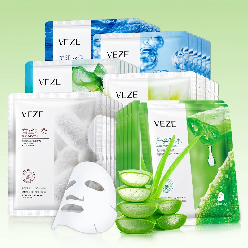 Тканинна маска Veze для обличчя Silk Smooth