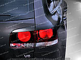 Вії на стопи Фольксваген Туарег (накладки на задні фари Volkswagen Touareg), фото 6