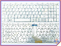 Клавіатура для ACER Aspire E5-522, E5-573, E5-573T, E5-573G, E5-573T, E5-532G (RU White без рамки)