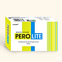 Мыло от акне перолайт Perolite Benzoyl Peroxide Antibacterial & Pimple Care Soap 75 г