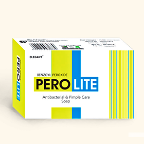 Мило від акне перолайт ELEGANT Perolite Benzoyl Peroxide Antibacterial & Pimple Care Soap 75 г