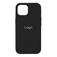 Чехол для iPhone 15 Silicone Case Full Size AA Цвет 18 Black