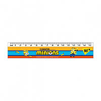 Линейка YES Minions, 15 см