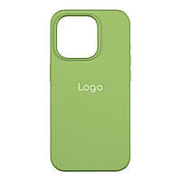 Чехол для iPhone 15 Pro Silicone Case Full Size AA Цвет 01 Mint