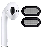 Сітка захисна 6.6x3.6 мм AirPods 1/2 EarPods пилозахисний фільтр навушників сталева чорна, фото 4