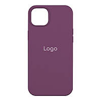 Чехол для iPhone 15 Plus Silicone Case Full Size AA Цвет 43 Grape