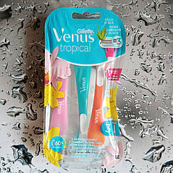 Станки для гоління Gillette® Venus 3 Tropical 3 шт.