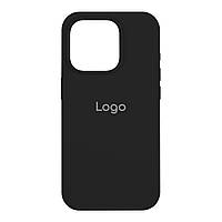 Чехол для iPhone 15 Pro Silicone Case Full Size AA Цвет 18 Black