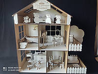 Кукольный дом для LOL с мебелью, игрушечный домик, подарок для девочки