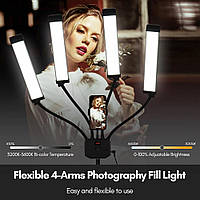 Лампа LED видеосвет HD-65X 448 pcs 3200K-5600K + holder