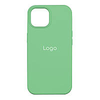 Чехол для iPhone 15 Silicone Case Full Size AA Цвет 47 Spearmint