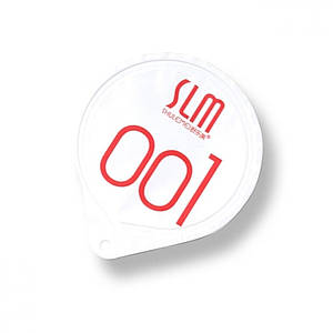 Презерватив ультратонкий поліуретан Shulemei 0.01 (аналог Sagami), пачка 3 шт