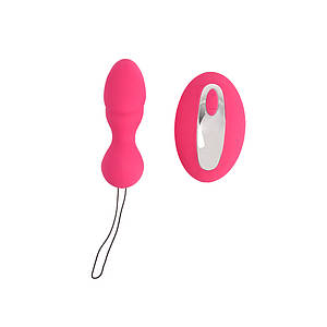 Віброяйце з пультом керування Chisa M-Mello Dual Play Dong Bullet, рожеве