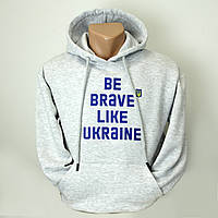Патриотический костюм спортивный Be Brave Like Ukraine, костюм для занятия спортом мужской (М) с надп 23 di !