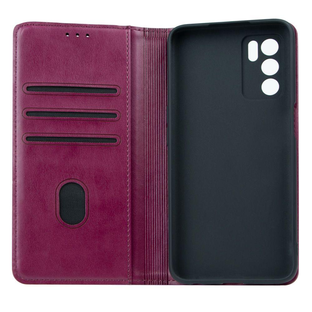 Чехол-книжка Business Leather для Oppo A16 Цвет Коричневый - фото 8 - id-p1886211302