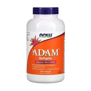 Дієтична добавка в капсулах NOW Foods Adam Superior Men's Multi Чоловічі супер мультивітаміни, 180 шт