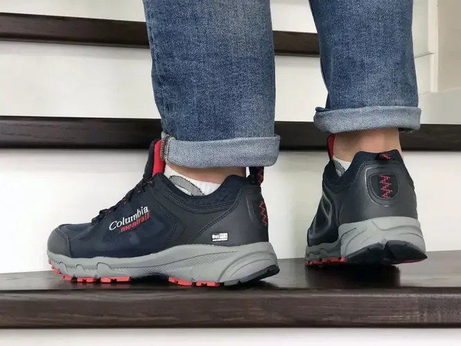 Мужские кроссовки Columbia Коламбия Montrail, сетка, кожа, пена, синие ...
