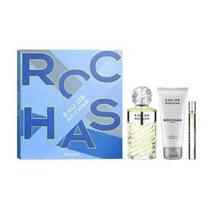 Парфумований набір жіночий Rochas Eau De Rochas (туалетна вода, 100 мл + лосьйон для тіла, 100 мл + туалетна