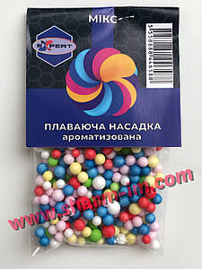 Щільний кольоровий риболовний пінопласт Expert з ароматизатором Мікс 5 г/уп.