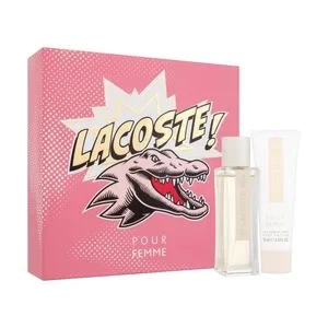 Парфумований набір жіночий Lacoste Pour Femme (парфумована вода, 50 мл + лосьон для тіла, 50 мл)