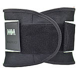 Пояс компресійний MadMax MFA-277 Slimming belt Black/neon green M, фото 8
