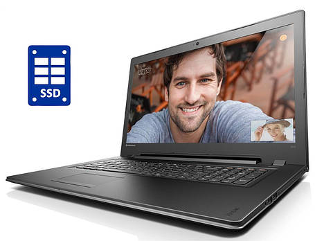 Ноутбук Lenovo IdeaPad 300-17ISK/ 17.3" (1600x900)/ Core i3-6100U/ 8 GB RAM/ 480 GB SSD/ HD 520, фото 1