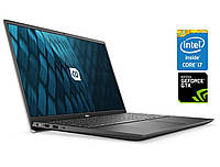 Ноутбук Dell Vostro 7500/ 15.6" (1920x1080)/ Core i7-10750H/ 16 GB RAM/ 256 GB SSD/ GeForce GTX 1650 Ti 4GB