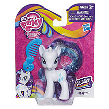 Фігурка поні Рариті + гребінець "Радужна сила" — Rarity, My Little Pony, Rainbow Power, Hasbro