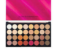 Палетка теней Makeup Revolution Ultra 32 Shade Palette Flawless 3 Resurrection (32 цвета)